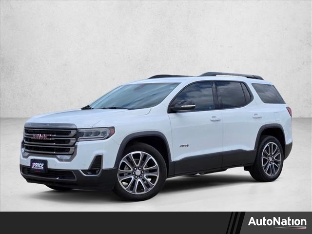 Summit White 2020 GMC Acadia AT4 AWD SUV / Crossover Four-Wheel Drive 9-Speed Automatic