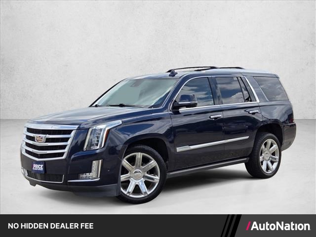 Dark Adriatic Blue Metallic 2018 Cadillac Escalade SUV / Crossover Four-Wheel Drive Automatic