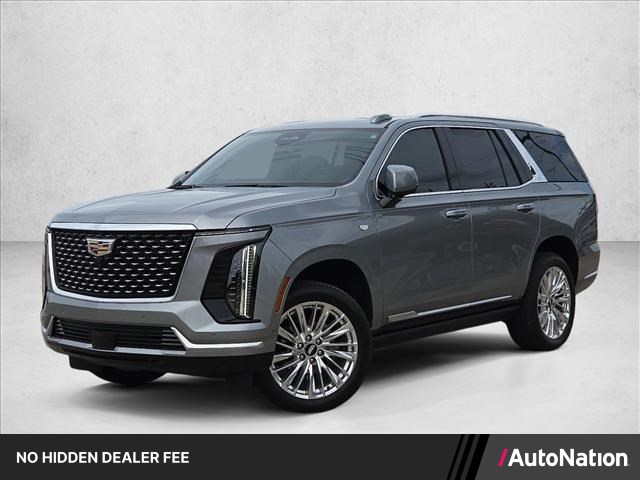 Argent Silver Metallic 2025 Cadillac Escalade SUV / Crossover Four-Wheel Drive Automatic