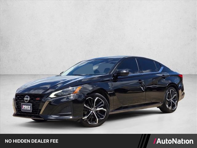 Super Black 2023 Nissan Altima Sedan Front-Wheel Drive Automatic
