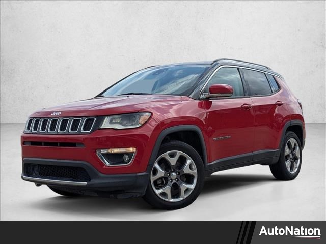 Redline Pearlcoat 2018 Jeep Compass Limited FWD SUV / Crossover Front-Wheel Drive 6-Speed Automatic