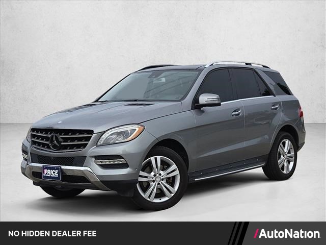 Palladium Silver Metallic 2015 Mercedes-Benz M-Class SUV / Crossover All-Wheel Drive Automatic