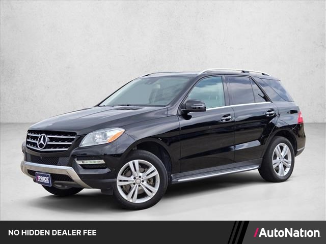 Black 2014 Mercedes-Benz M-Class ML 350 4MATIC SUV / Crossover All-Wheel Drive Automatic