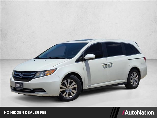 White Diamond Pear 2016 Honda Odyssey EX-L FWD Minivan Front-Wheel Drive Automatic