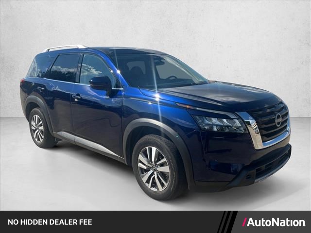Deep Ocean Blue Pearl 2025 Nissan Pathfinder SUV / Crossover Front-Wheel Drive Automatic