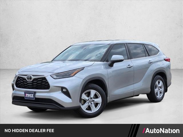 Silver/Gray 2023 Toyota Highlander SUV / Crossover All-Wheel Drive Automatic