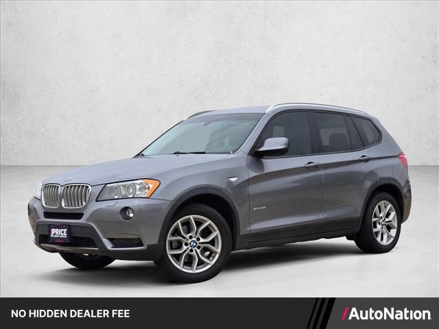 Space Gray Metallic 2014 BMW X3 SUV / Crossover All-Wheel Drive Automatic