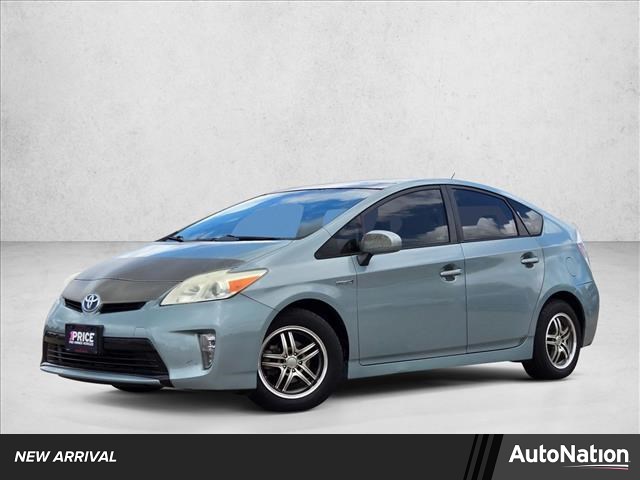 Sea Glass Pearl 2013 Toyota Prius Three Hatchback Front-Wheel Drive Automatic