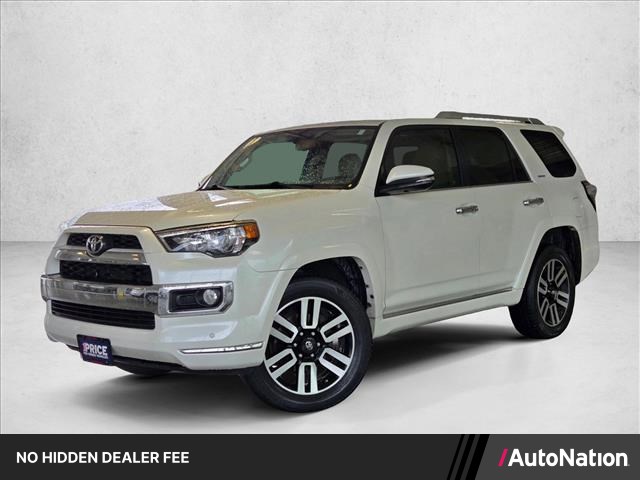 White (Blizzard Pearl) 2015 Toyota 4Runner Limited 4WD SUV / Crossover All-Wheel Drive Automatic