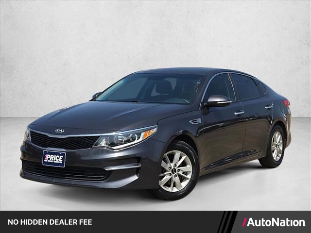 Gray (Platinum Graphite) 2018 Kia Optima Sedan Front-Wheel Drive Automatic