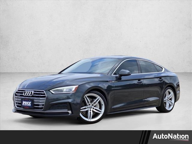Monsoon Gray Metallic 2019 Audi A5 Sportback quattro Premium Plus 45 TFSI Sedan All-Wheel Drive 7-Speed Automatic