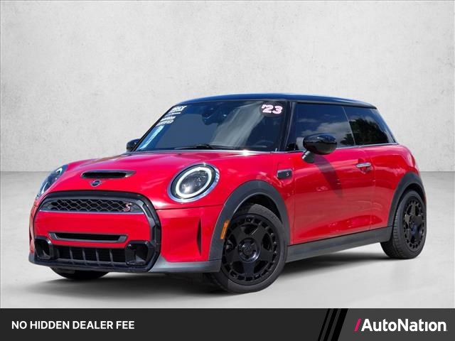 Chili Red 2023 MINI Cooper Hatchback Front-Wheel Drive 7-Speed Automatic