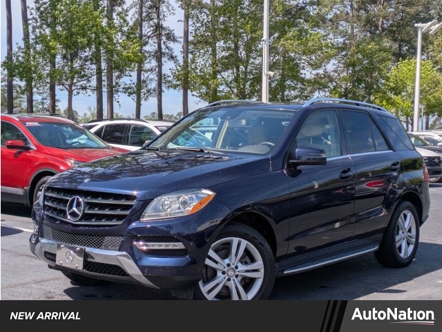 Lunar Blue Metallic 2015 Mercedes-Benz M-Class ML 350 4MATIC SUV / Crossover All-Wheel Drive Automatic
