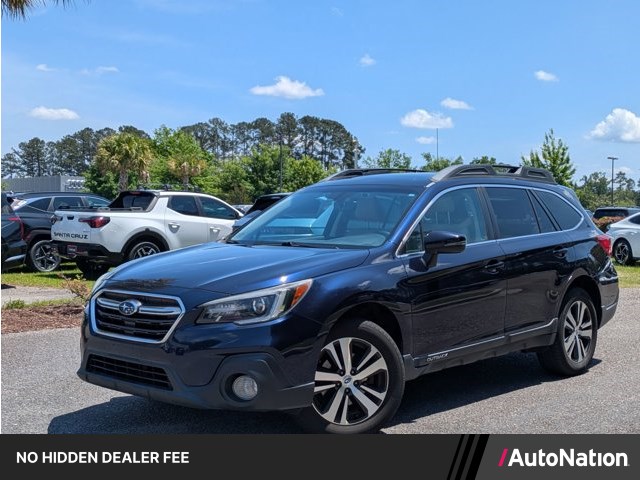 Dark Blue Pearl 2018 Subaru Outback 2.5i Limited AWD Wagon All-Wheel Drive Automatic