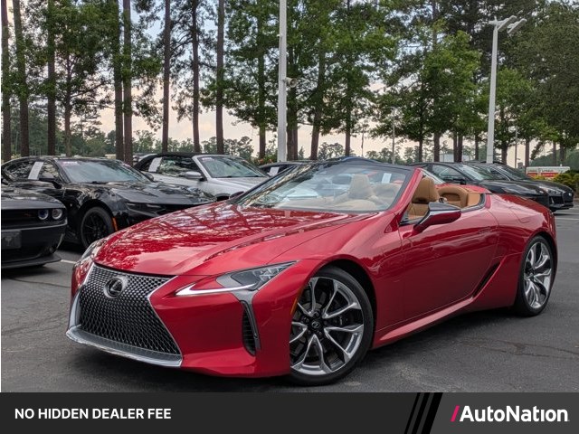 Infrared 2023 Lexus LC 500 Convertible RWD Convertible Rear-Wheel Drive Automatic
