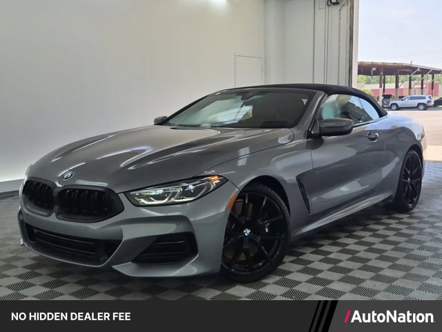 Gray (Skyscraper Grey Metallic) 2024 BMW 8 Series Convertible All-Wheel Drive Automatic
