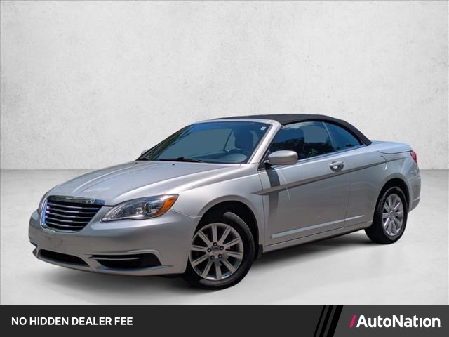 Bright Silver Metallic 2012 Chrysler 200 Touring Convertible FWD Convertible Front-Wheel Drive 6-Speed Automatic