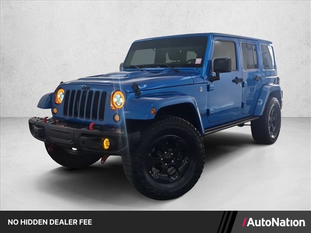 Hydro Blue Pearl Coat 2015 Jeep Wrangler SUV / Crossover Four-Wheel Drive 5-Speed Automatic