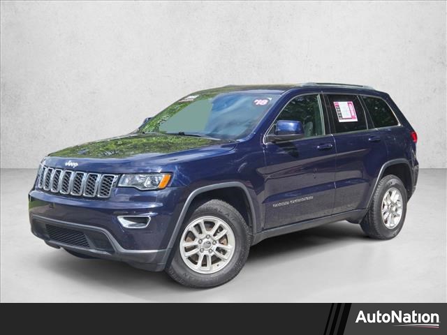 True Blue Pearlcoat 2018 Jeep Grand Cherokee Laredo E 4WD SUV / Crossover Four-Wheel Drive 8-Speed Automatic