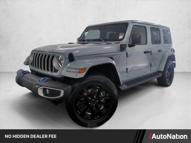 Earl Clearcoat 2024 Jeep Wrangler 4xe Sahara 4WD SUV / Crossover Four-Wheel Drive 8-Speed Automatic