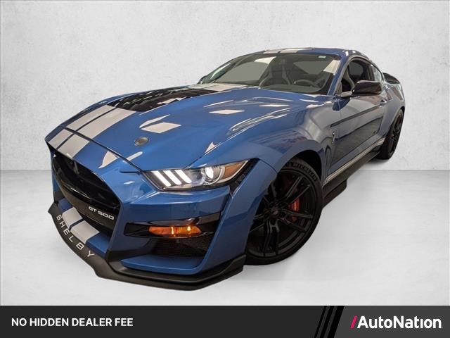 Ford Performance Blue Metallic 2020 Ford Mustang Shelby GT500 Fastback RWD Coupe Rear-Wheel Drive 7-Speed Automatic