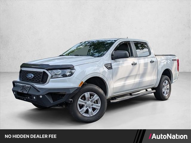 White 2019 Ford Ranger Pickup Truck Four-Wheel Drive Automatic