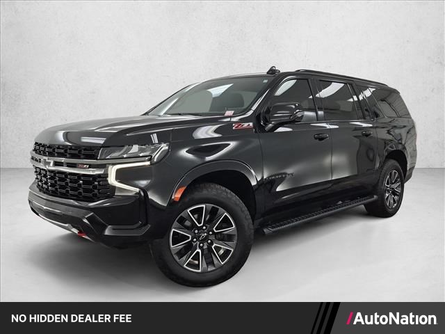Black 2021 Chevrolet Suburban SUV / Crossover Four-Wheel Drive Automatic