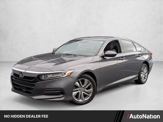 Gray (Modern Steel Metallic) 2020 Honda Accord Sedan Front-Wheel Drive Automatic