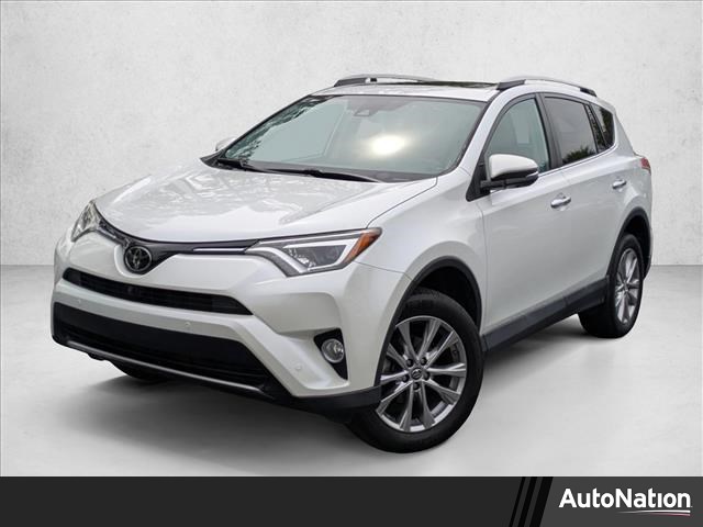 White (Blizzard Pearl) 2018 Toyota RAV4 Limited SUV / Crossover Front-Wheel Drive Automatic
