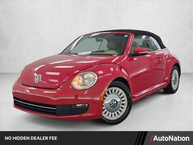 Tornado Red 2013 Volkswagen Beetle Convertible Front-Wheel Drive 6-Speed Automatic