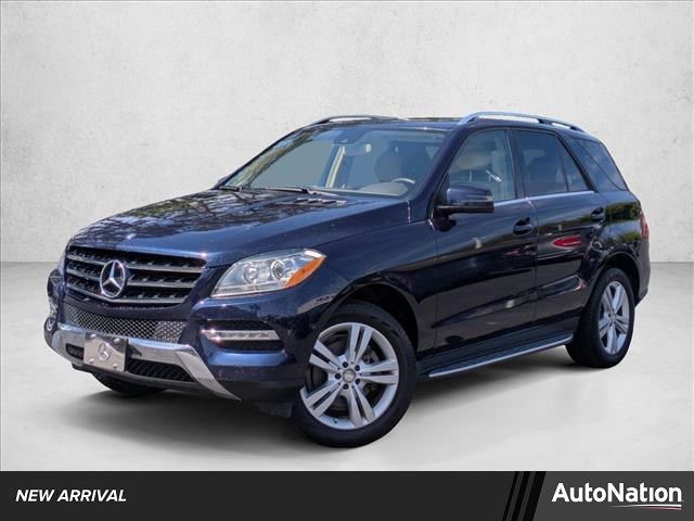 Lunar Blue Metallic 2015 Mercedes-Benz M-Class ML 350 4MATIC SUV / Crossover All-Wheel Drive Automatic
