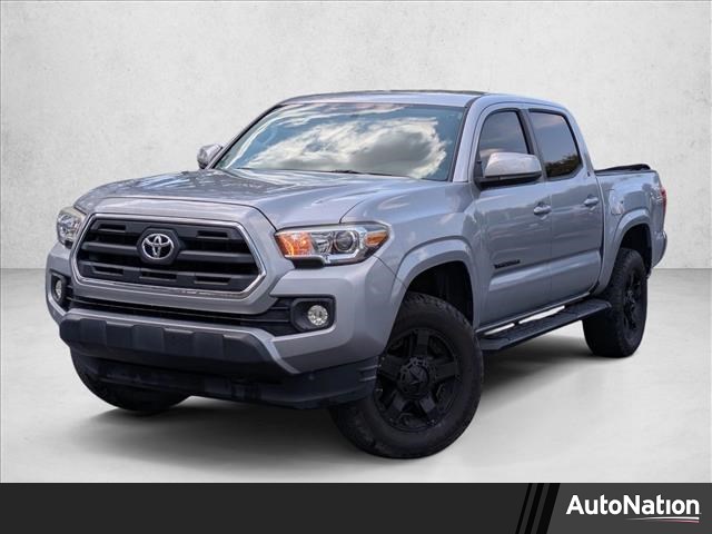 Silver Sky Metallic 2016 Toyota Tacoma Double Cab V6 SR5 Pickup Truck 4X2 Automatic