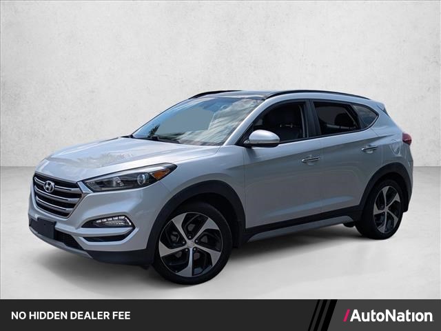 Molten Silver 2018 Hyundai Tucson SUV / Crossover All-Wheel Drive Automatic