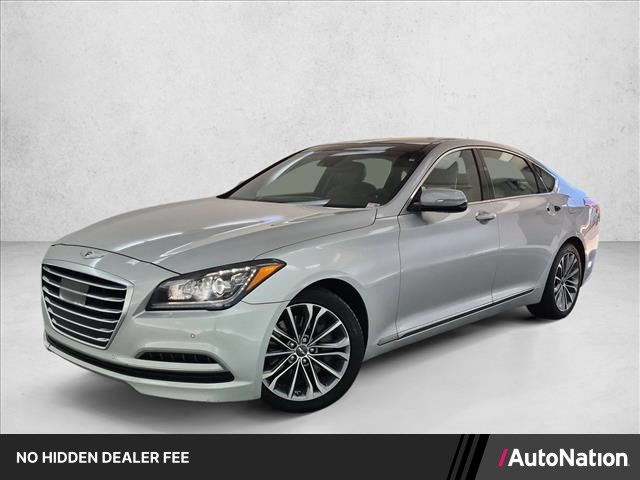 Santiago Silver 2015 Hyundai Genesis Sedan Rear-Wheel Drive Automatic