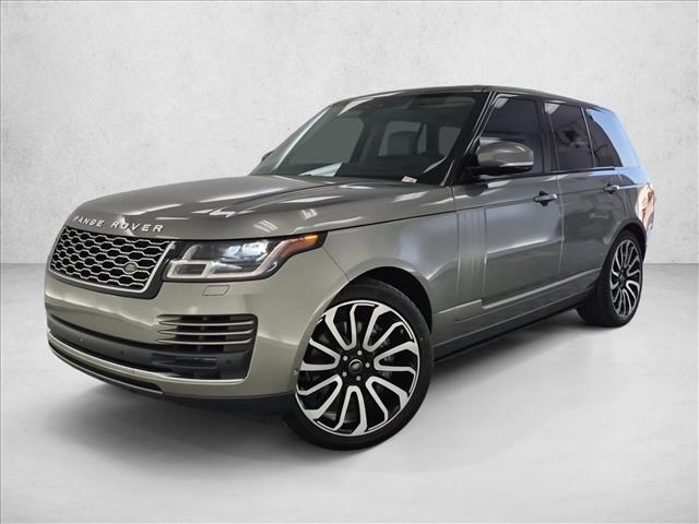 Silver/Gray 2018 Land Rover Range Rover SUV / Crossover All-Wheel Drive 8-Speed Automatic