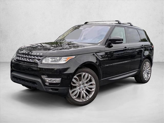Black 2016 Land Rover Range Rover Sport V6 HSE 4WD SUV / Crossover All-Wheel Drive 8-Speed Automatic