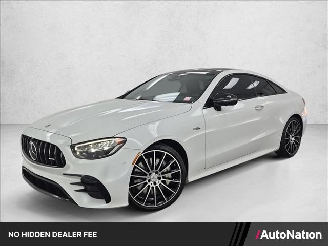 Moonlight White 2023 Mercedes-Benz E-Class Convertible All-Wheel Drive Automatic