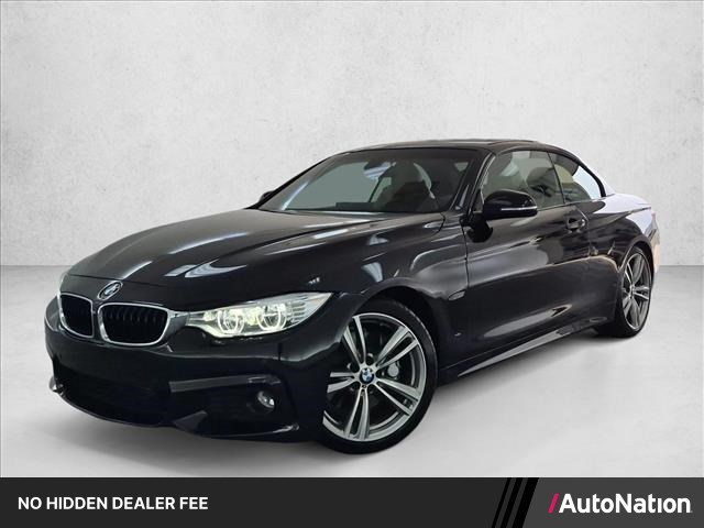 Liquid Blue Metallic 2014 BMW 4 Series Convertible Rear-Wheel Drive Automatic