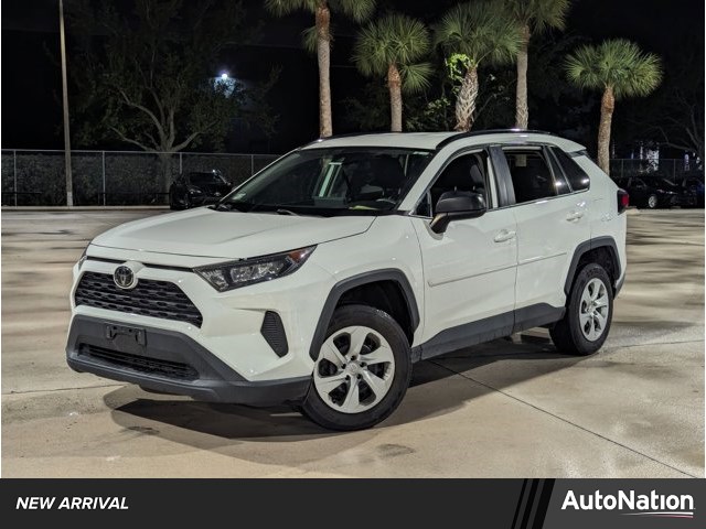 Super White 2020 Toyota RAV4 LE AWD SUV / Crossover All-Wheel Drive Automatic