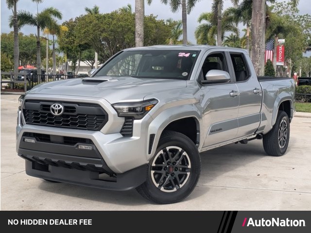 Celestial Silver Metallic 2024 Toyota Tacoma TRD Sport Double Cab LB RWD Pickup Truck 4X2 Automatic