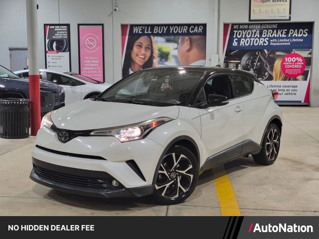 White 2019 Toyota C-HR SUV / Crossover Front-Wheel Drive Automatic