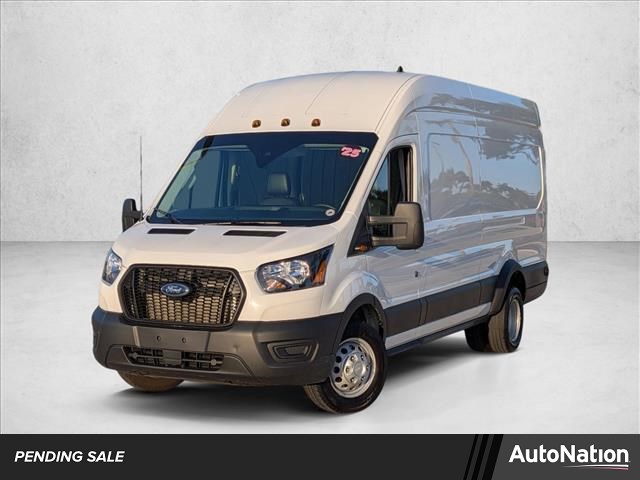 Oxford White 2025 Ford Transit Cargo 350 HD 11000 GVWR High Roof Extended LB DRW RWD Van Rear-Wheel Drive Automatic