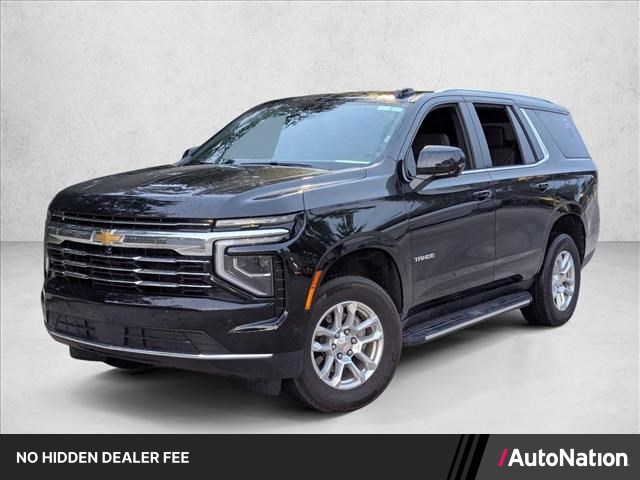 Black 2025 Chevrolet Tahoe LT 4WD SUV / Crossover Four-Wheel Drive Automatic
