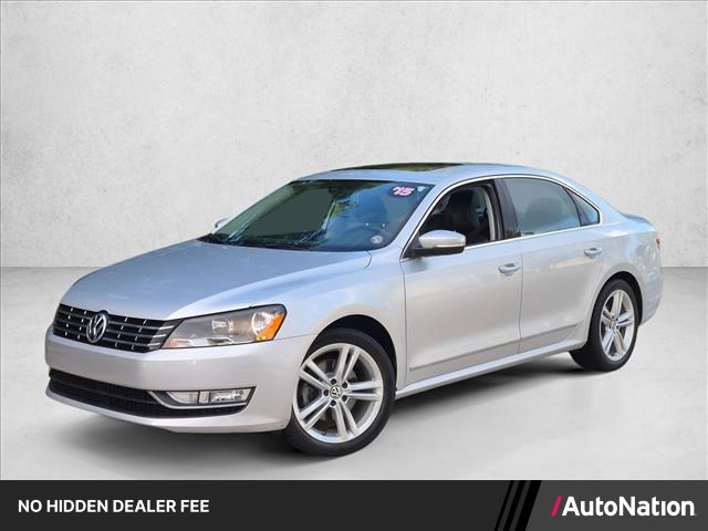 Reflex Silver Metallic 2015 Volkswagen Passat Sedan Front-Wheel Drive Automatic