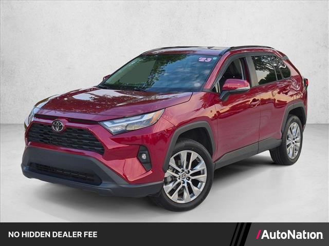 Red (Ruby Flare Pearl) 2023 Toyota RAV4 SUV / Crossover Front-Wheel Drive Automatic