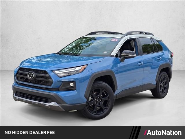 Cavalry Blue/Ice Edge 2023 Toyota RAV4 SUV / Crossover All-Wheel Drive Automatic
