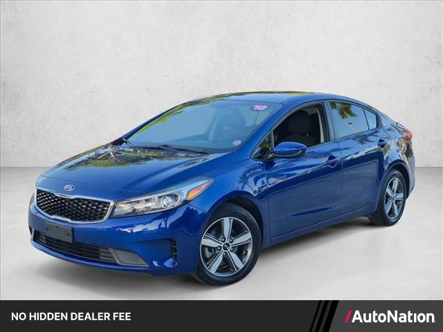 Deep Sea Blue 2018 Kia Forte Sedan Front-Wheel Drive Automatic