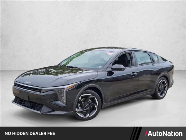 Black 2026 Kia K4 Sedan Front-Wheel Drive Automatic