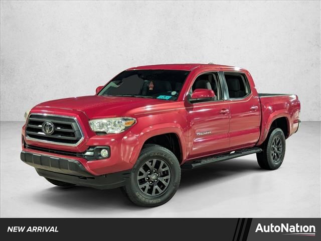 Barcelona Red Metallic 2020 Toyota Tacoma SR5 V6 Double Cab RWD Pickup Truck 4X2 Automatic