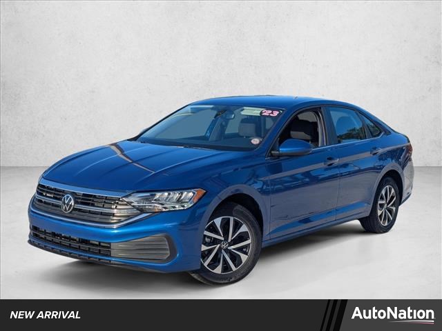 Rising Blue Metallic 2023 Volkswagen Jetta 1.5T S FWD Sedan Front-Wheel Drive 8-Speed Automatic